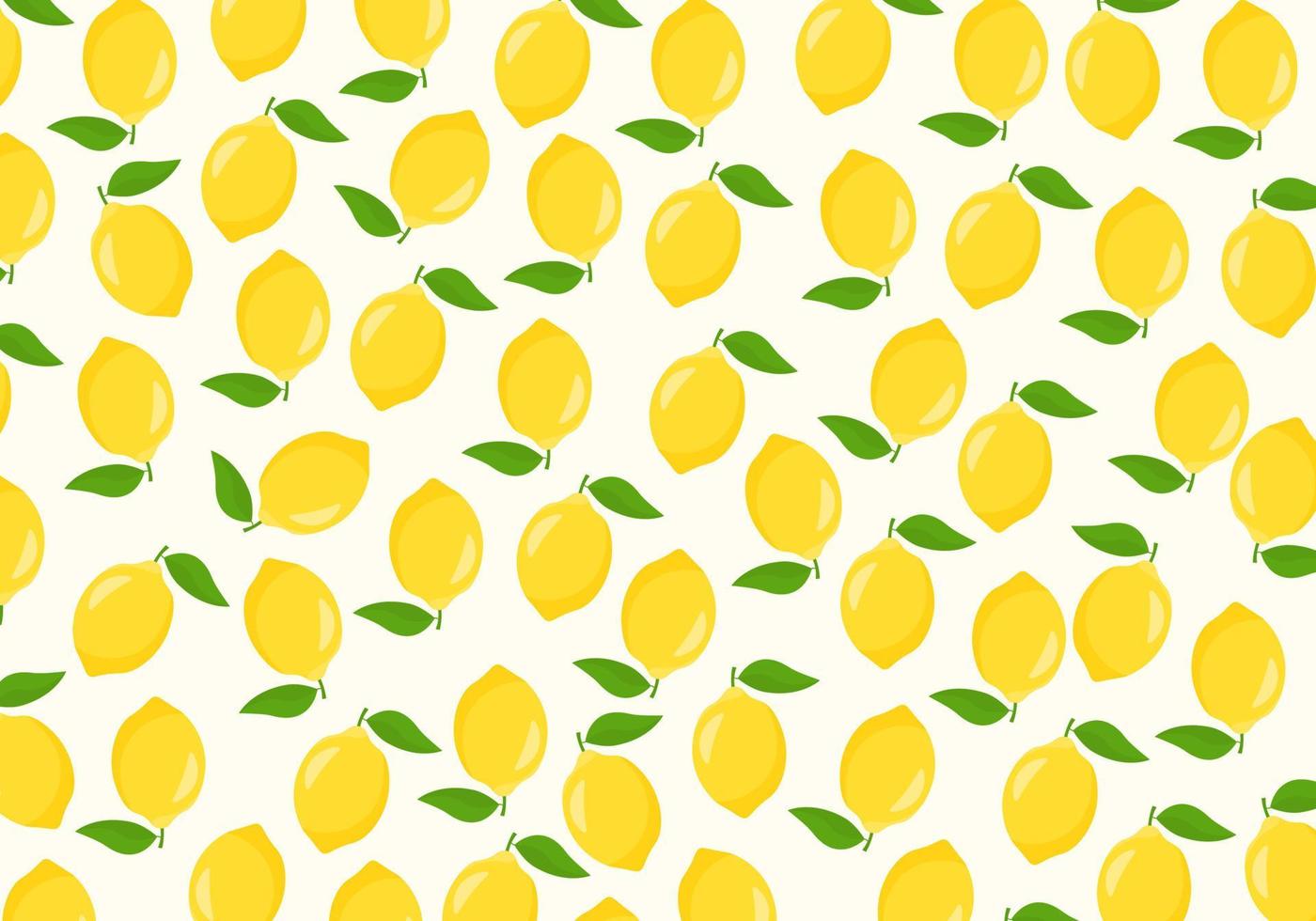 Llemon pattern background. Vector illustration.