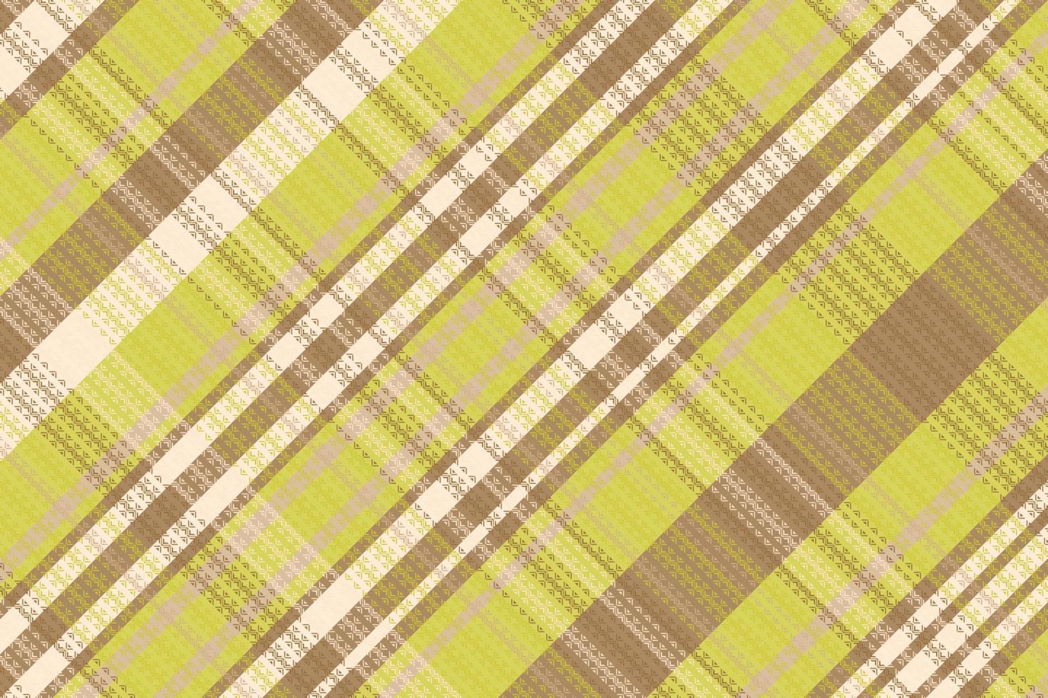 Tartan plaid pattern with texture and summer color. vector