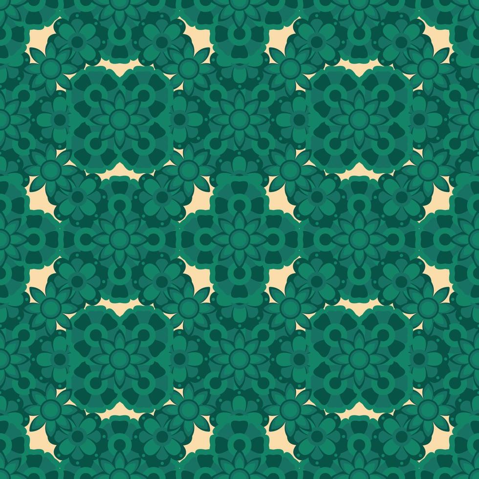 Abstract seamless flower pattern. Repeat pattern. vector