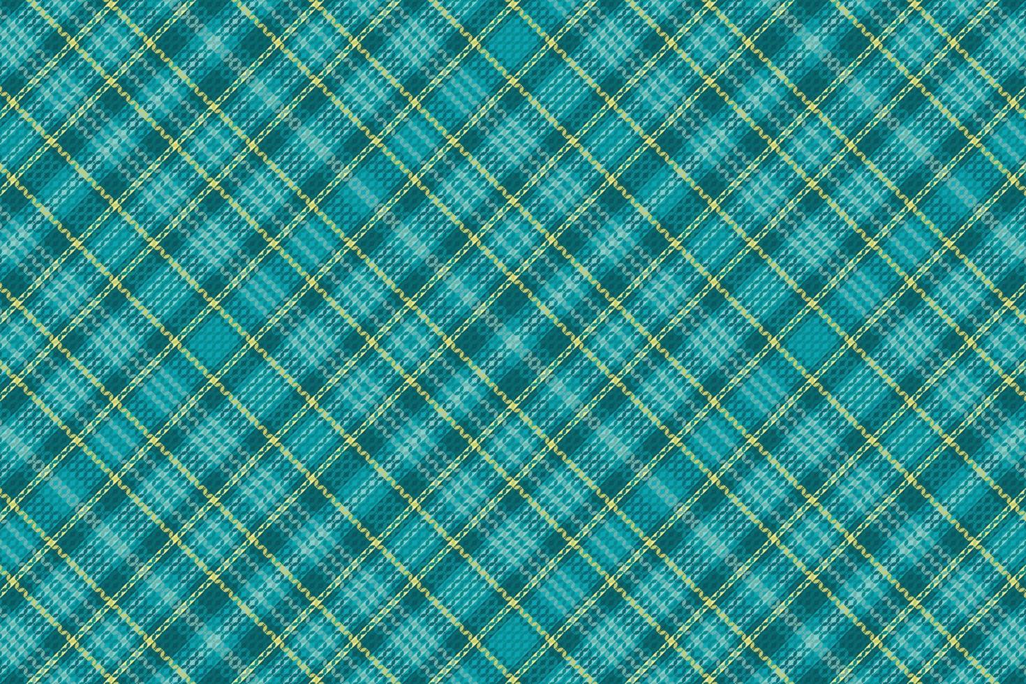 Tartan plaid pattern with texture and summer color. vector