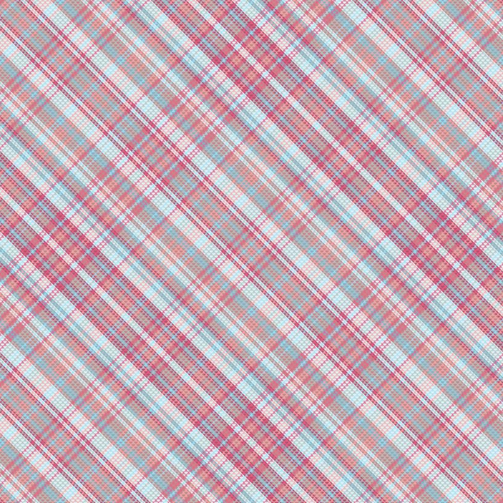 Tartan plaid pattern with texture and summer color. vector