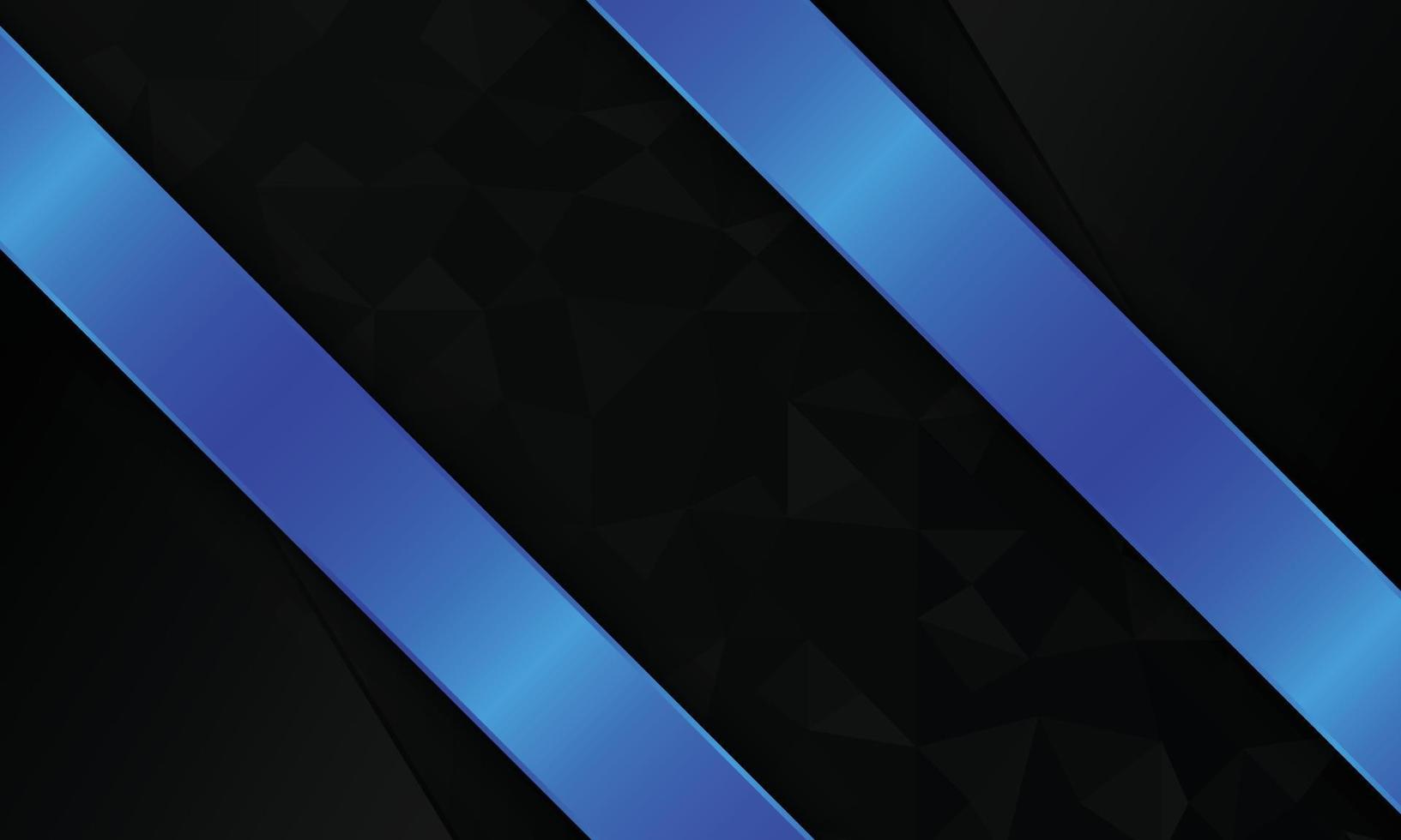 azul metálico de lujo sobre fondo de mosaico oscuro. diseño para anuncios, folletos. vector