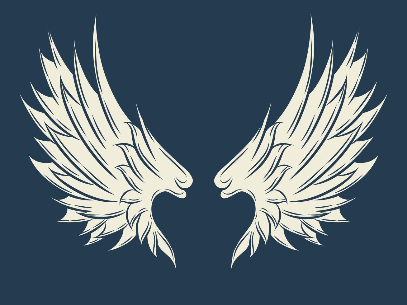 Wings vector design