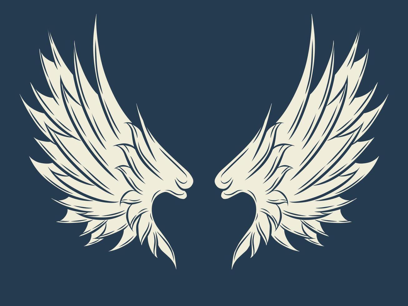Wings vector design