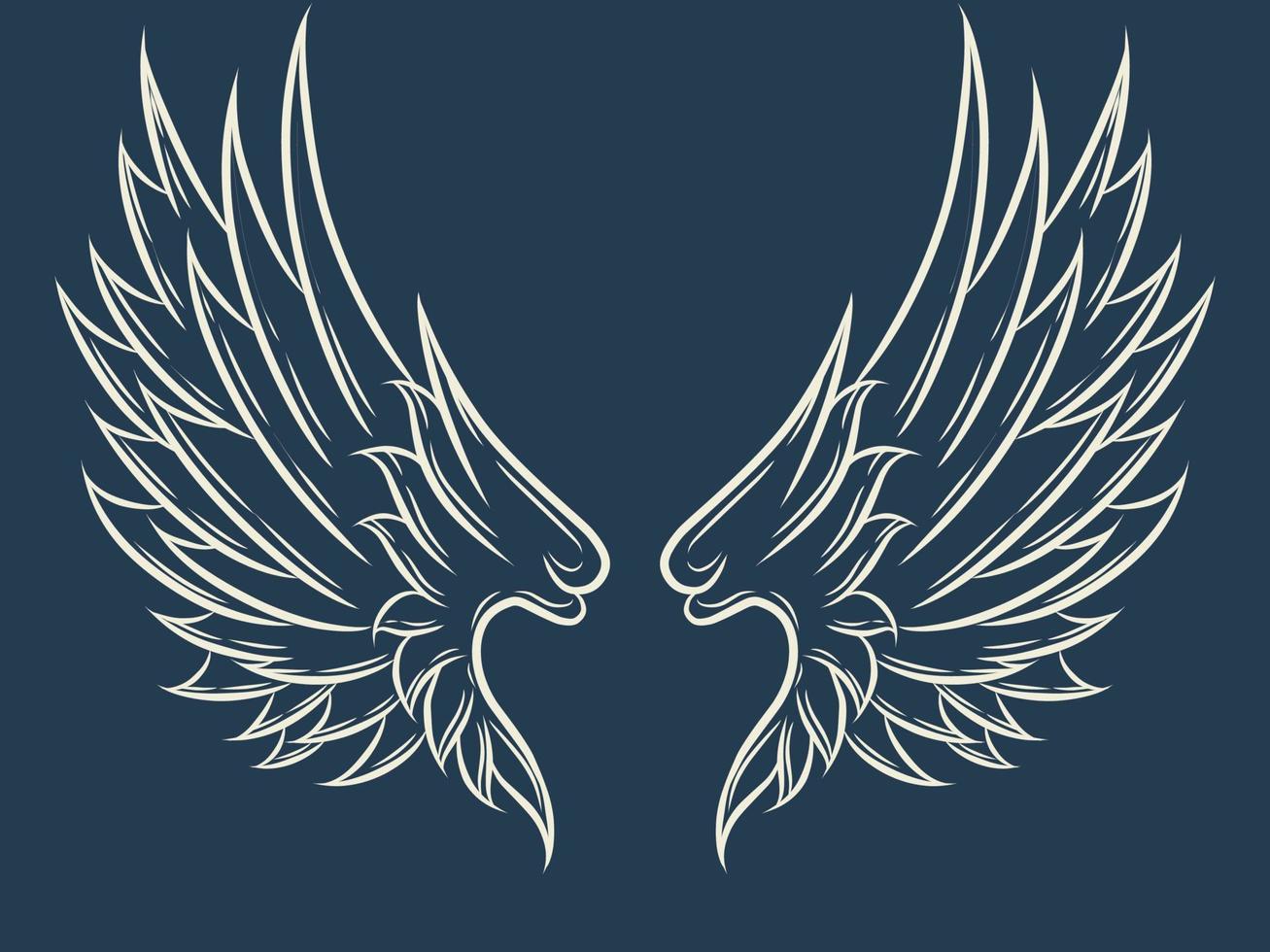 Wings vector design