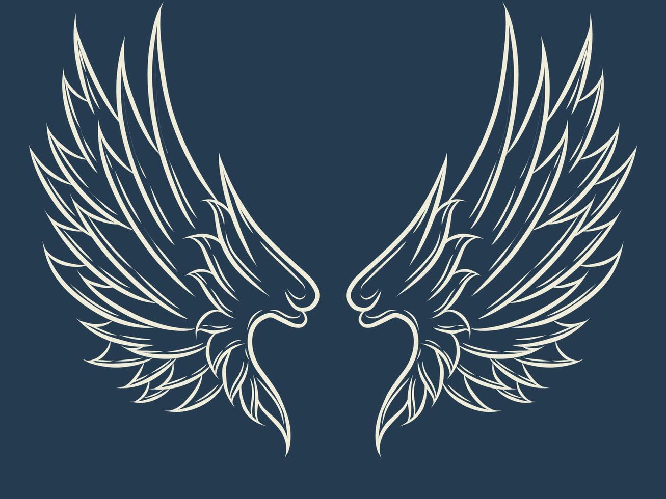 Wings vector design