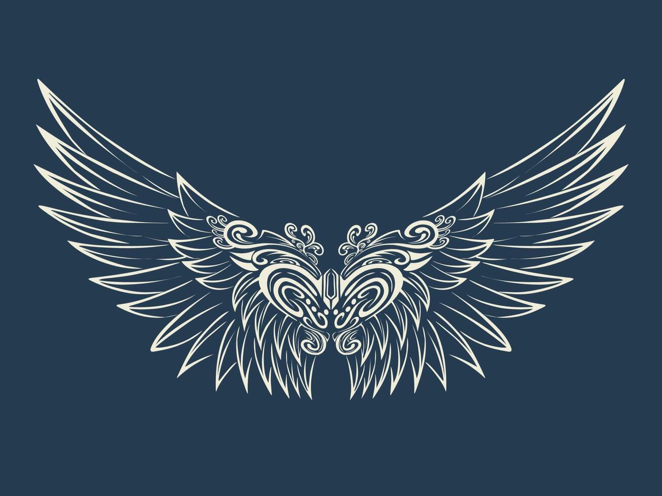 Wings vector design