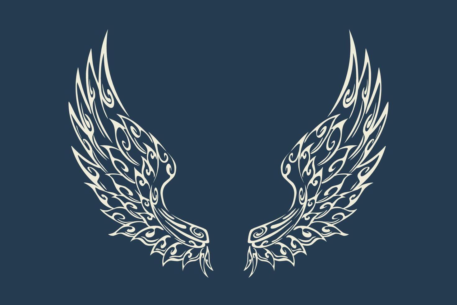 Wings vector design