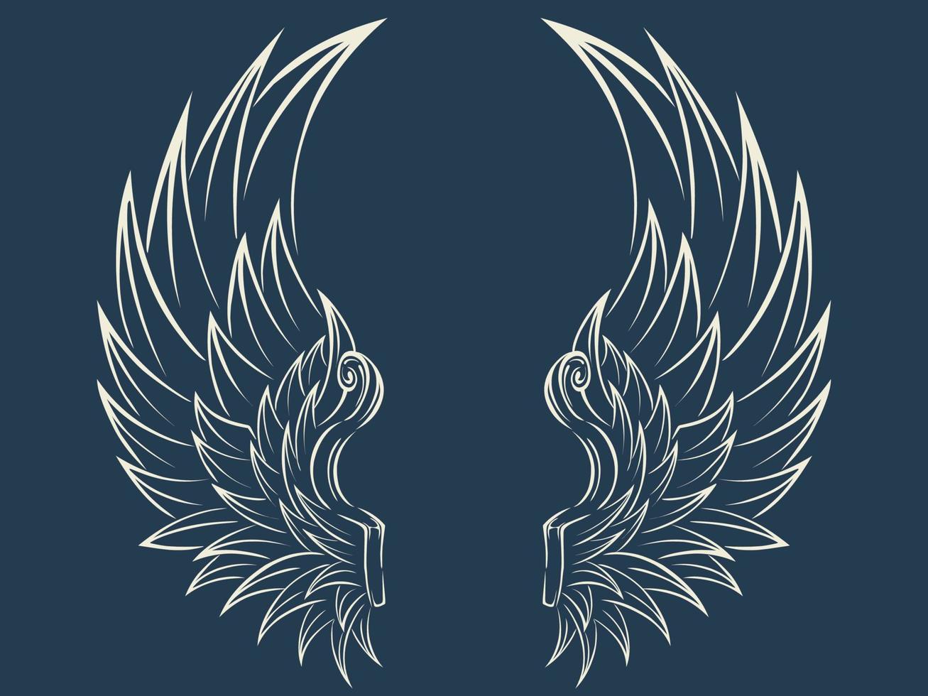 Wings vector design