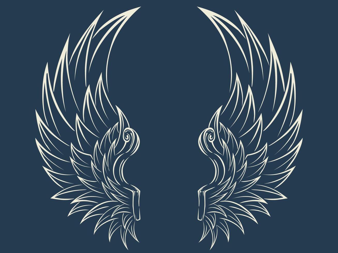Wings vector design
