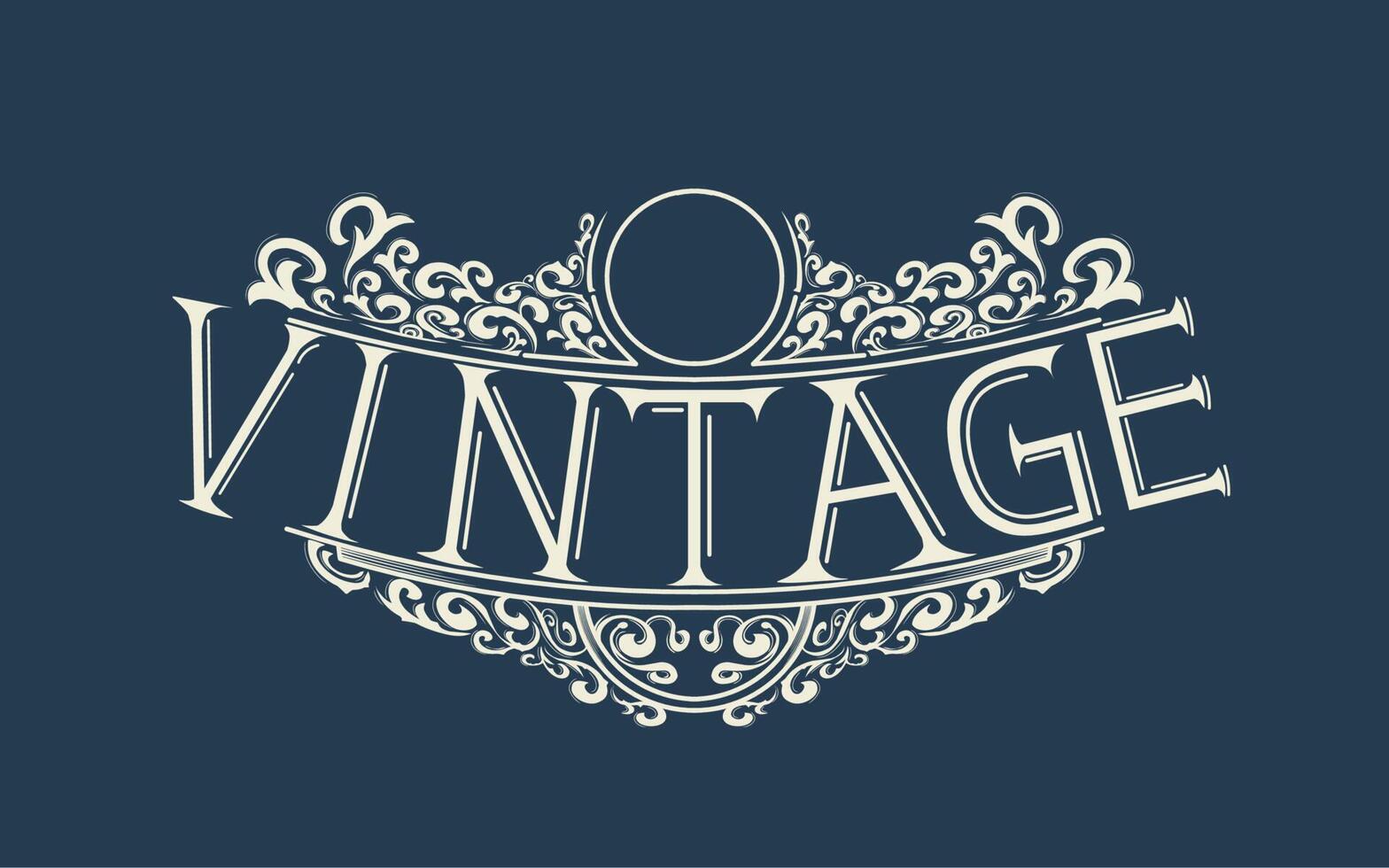 free vector vintage lettering tattoo illustration design