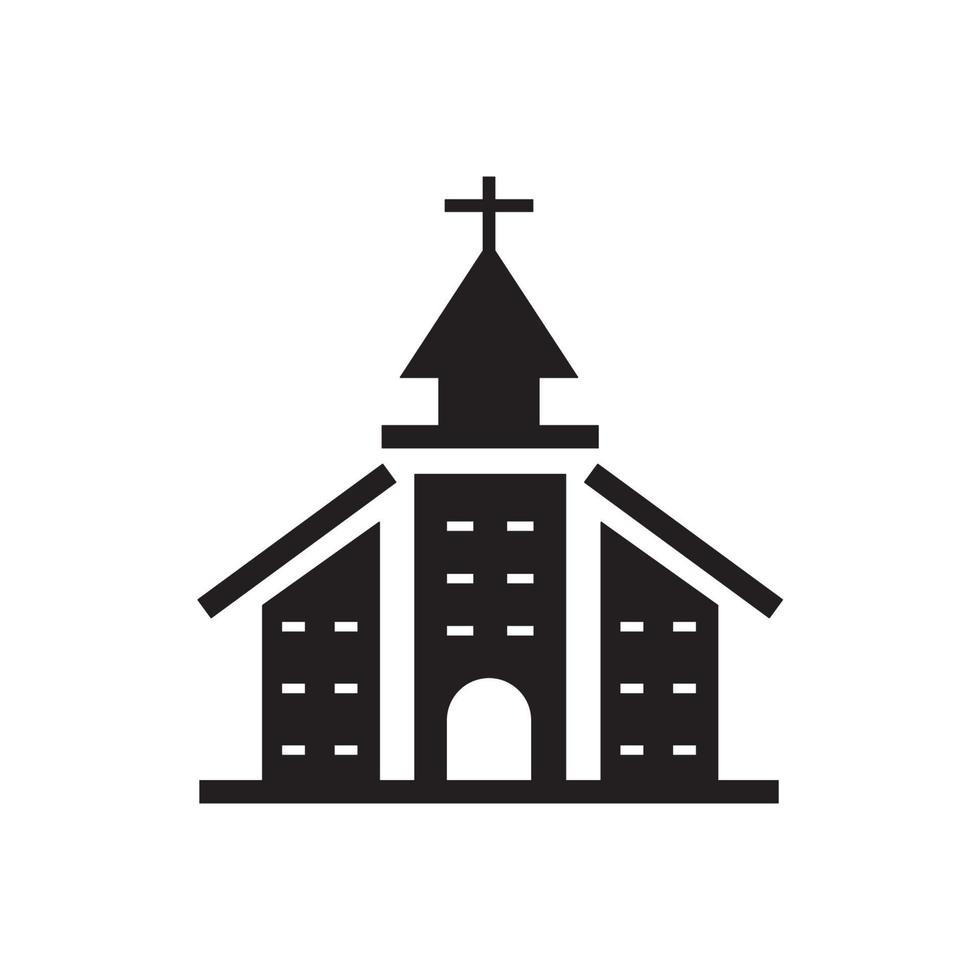 church building icons symbol vector elements for infographic web ...