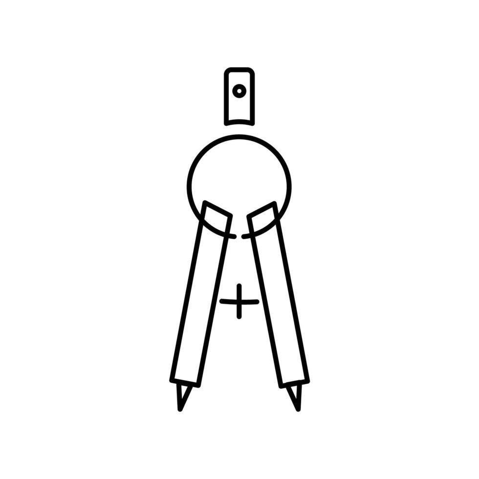 compass architect icons  symbol vector elements for infographic web