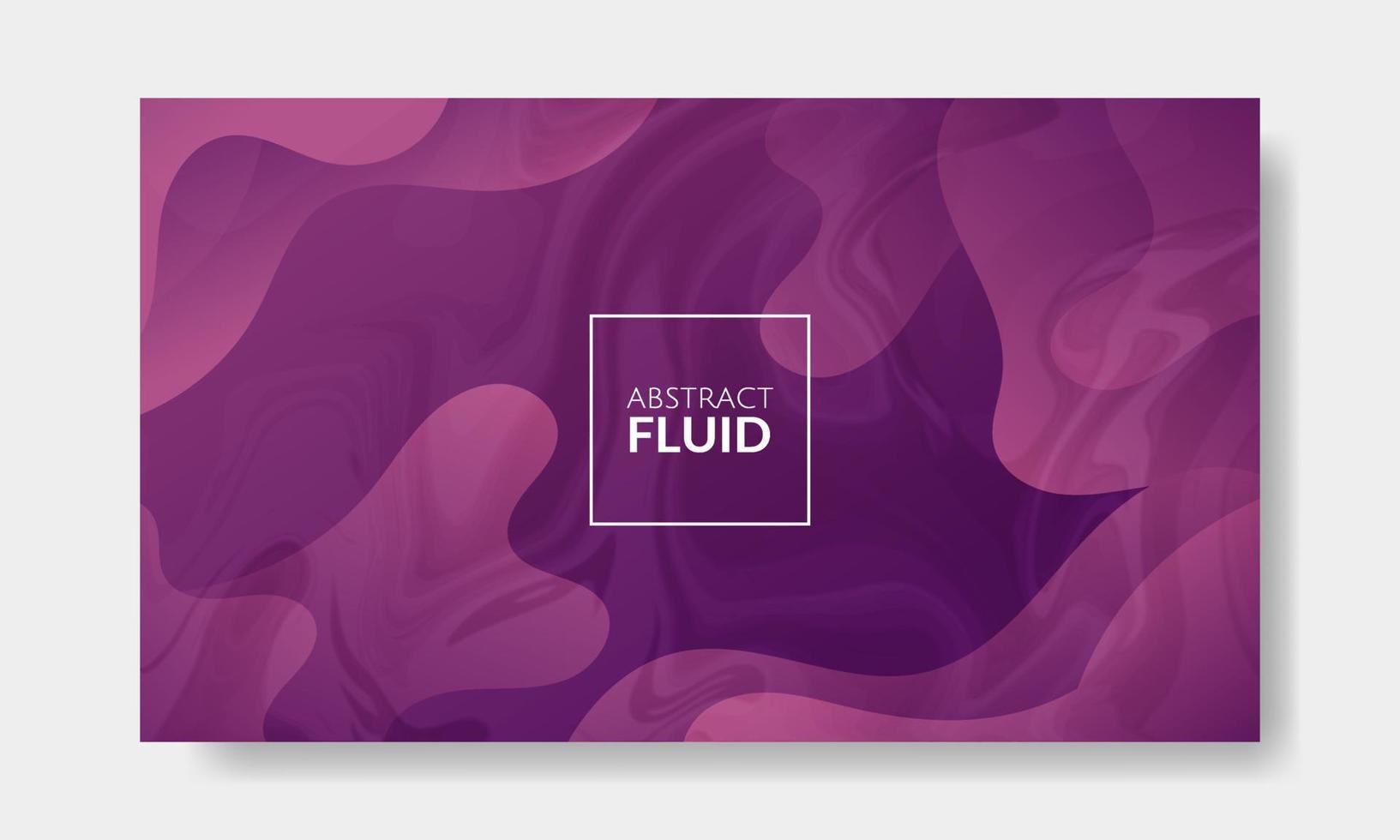 Abstract Purple Fluid Wave Background vector