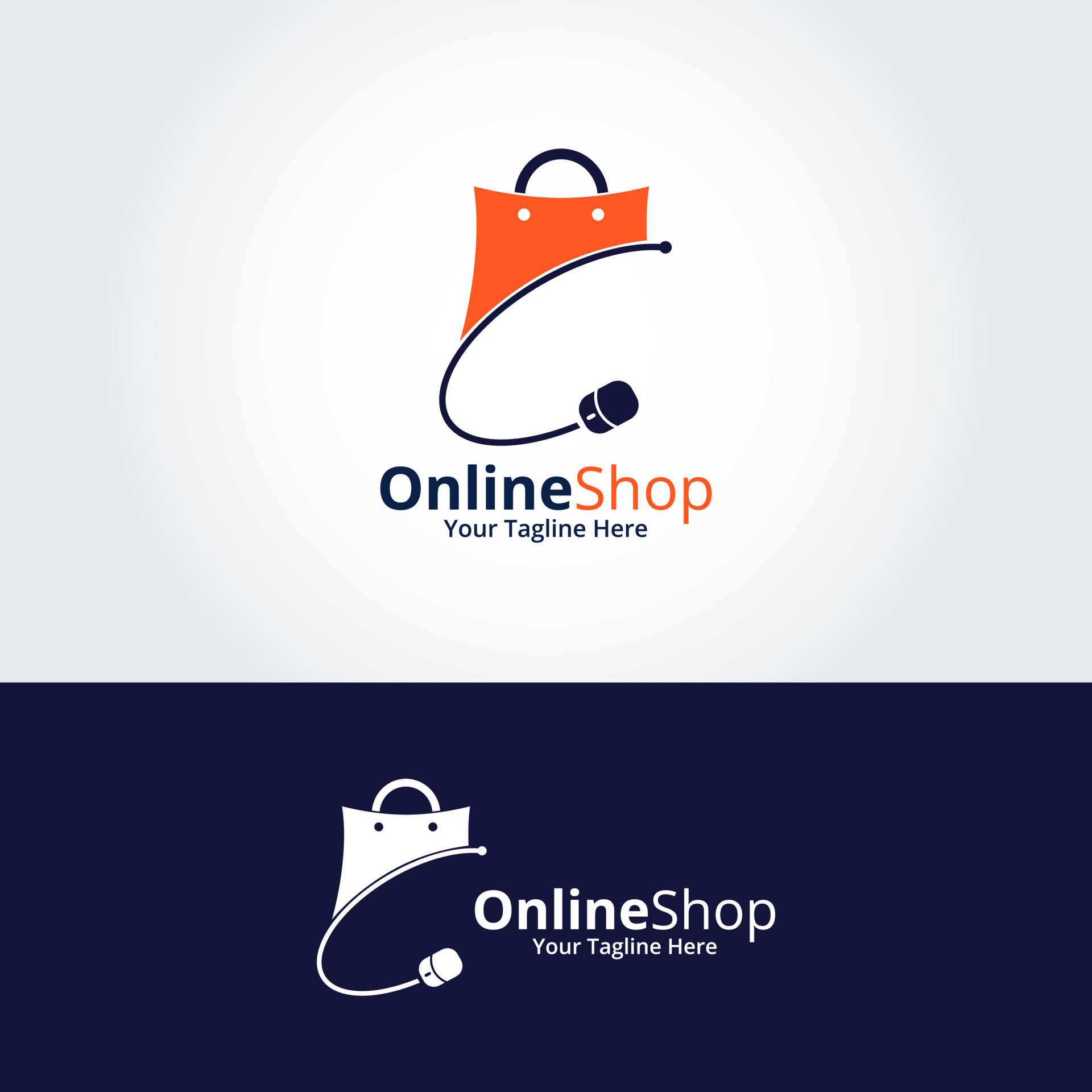 Online Shop Logo designs Template. Illustration vector graphic. Perfect