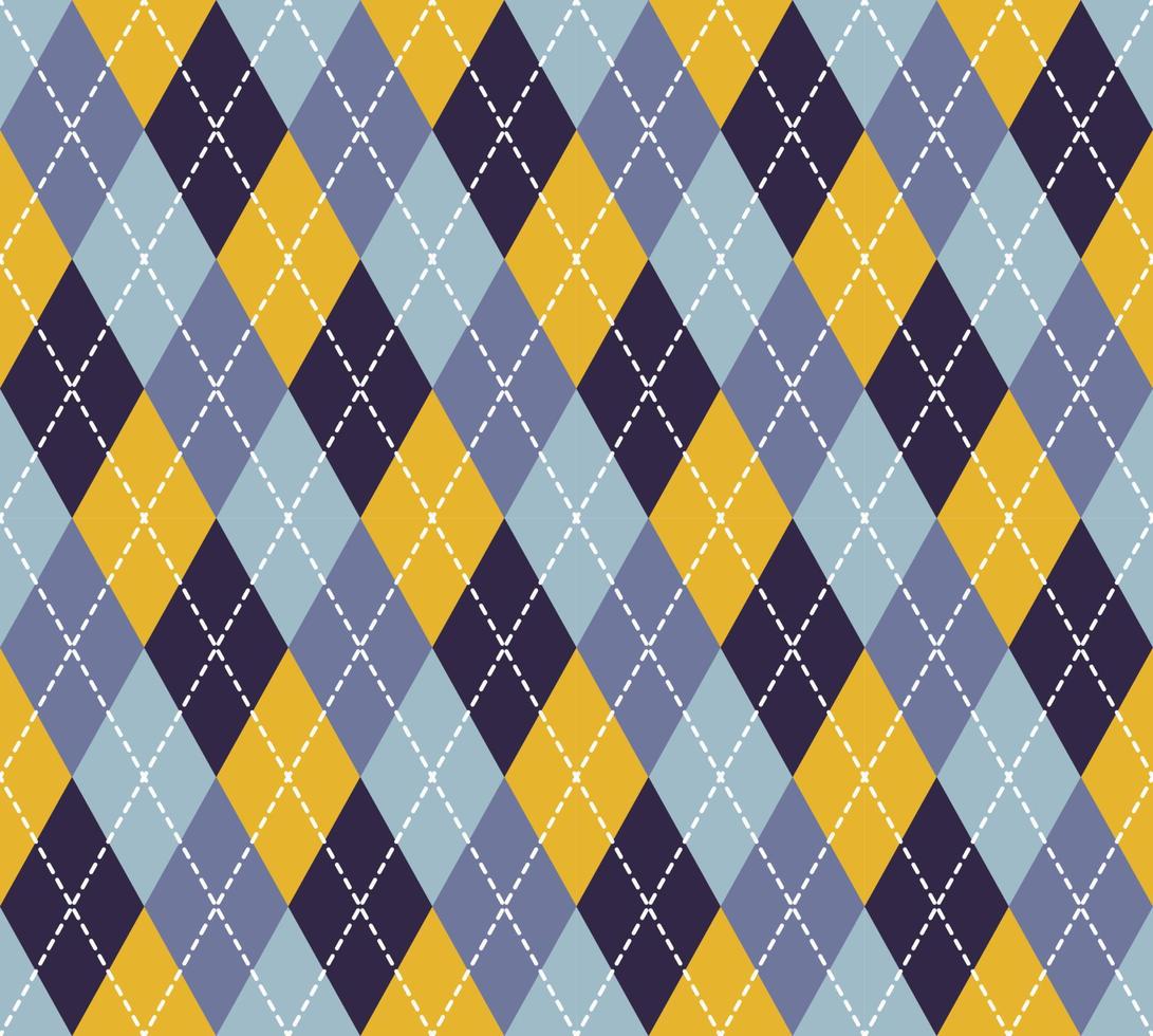 Argyle Pattern vector ,Fabric texture background