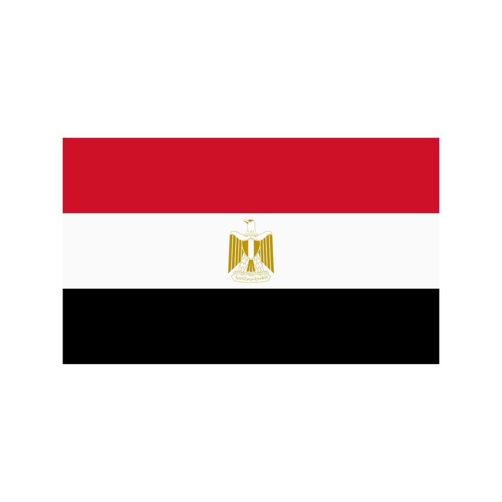 Egypt Flat Multicolor Icon vector