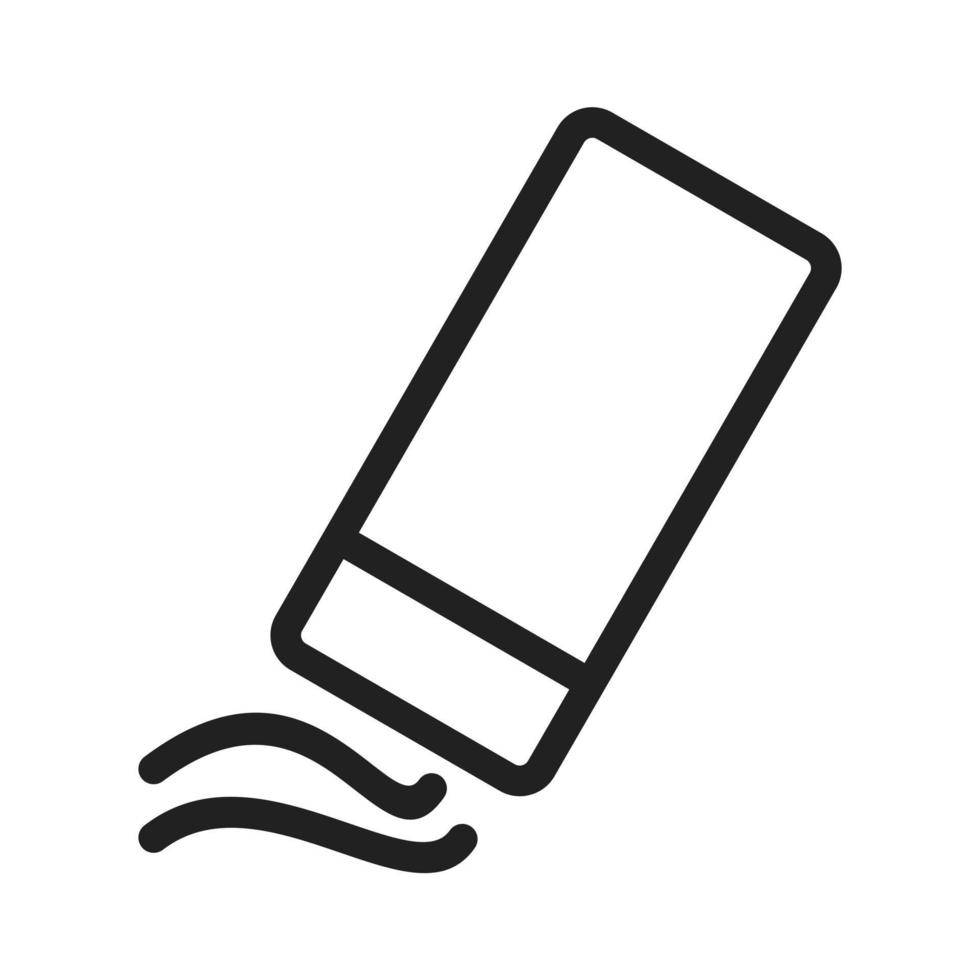 Eraser Line Icon vector