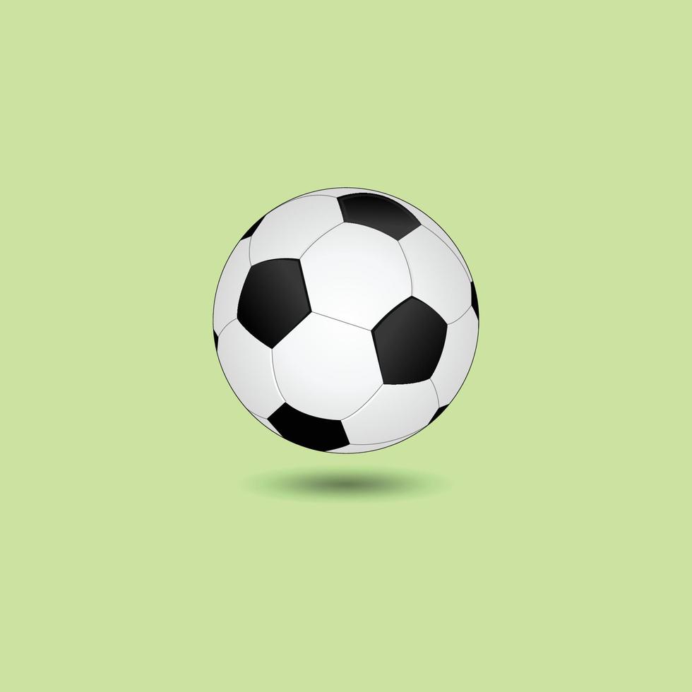 Realistic Football illustration in vector