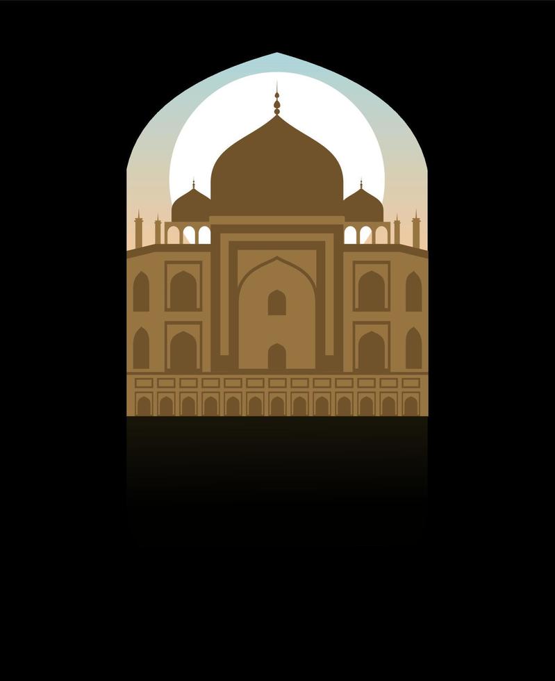 ramadhan kareem fondo islámico con mezquita. mes de ayuno para los musulmanes. para carteles de tarjetas de felicitación, pancartas, etc. vector