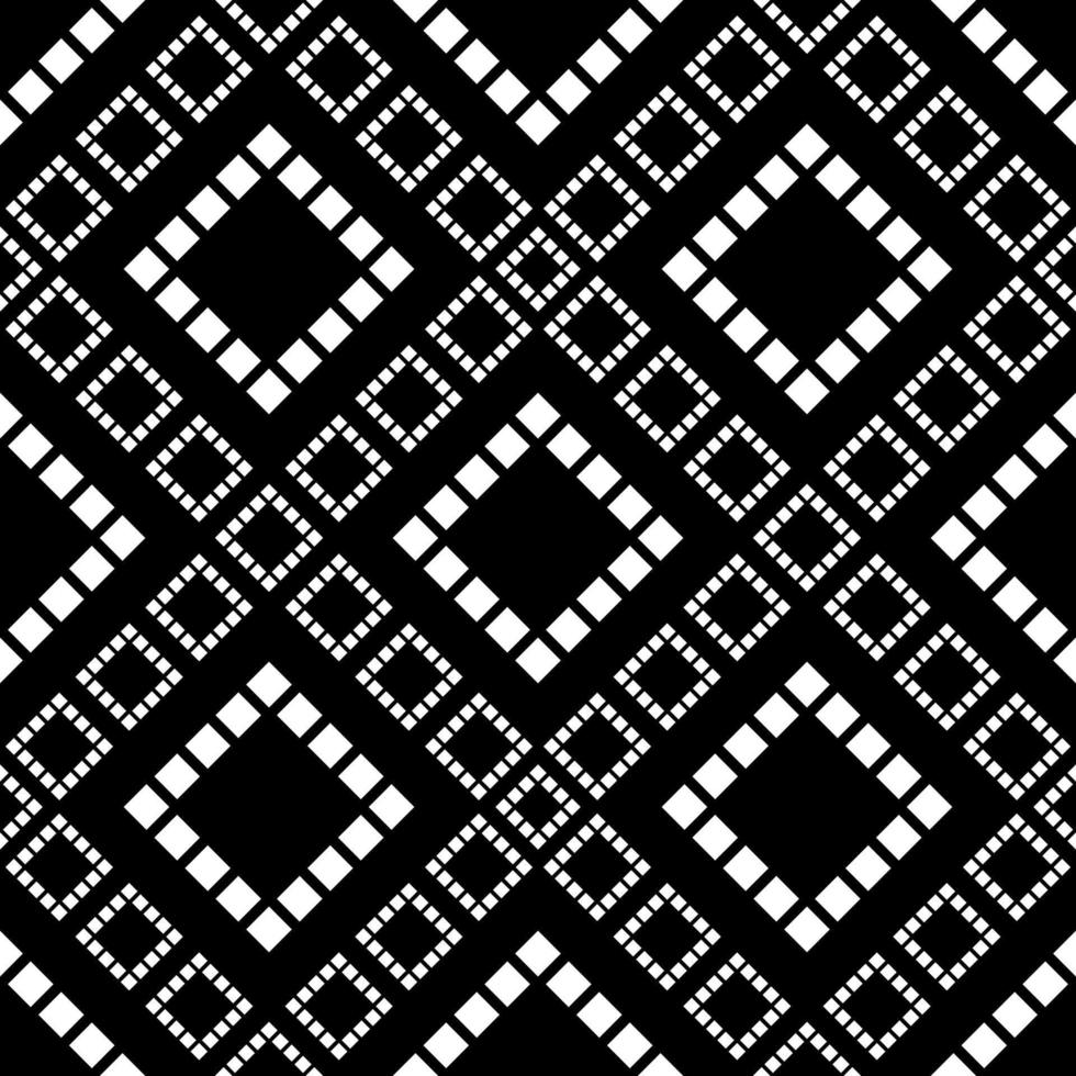 black white asian zig zag geometric pattern vector