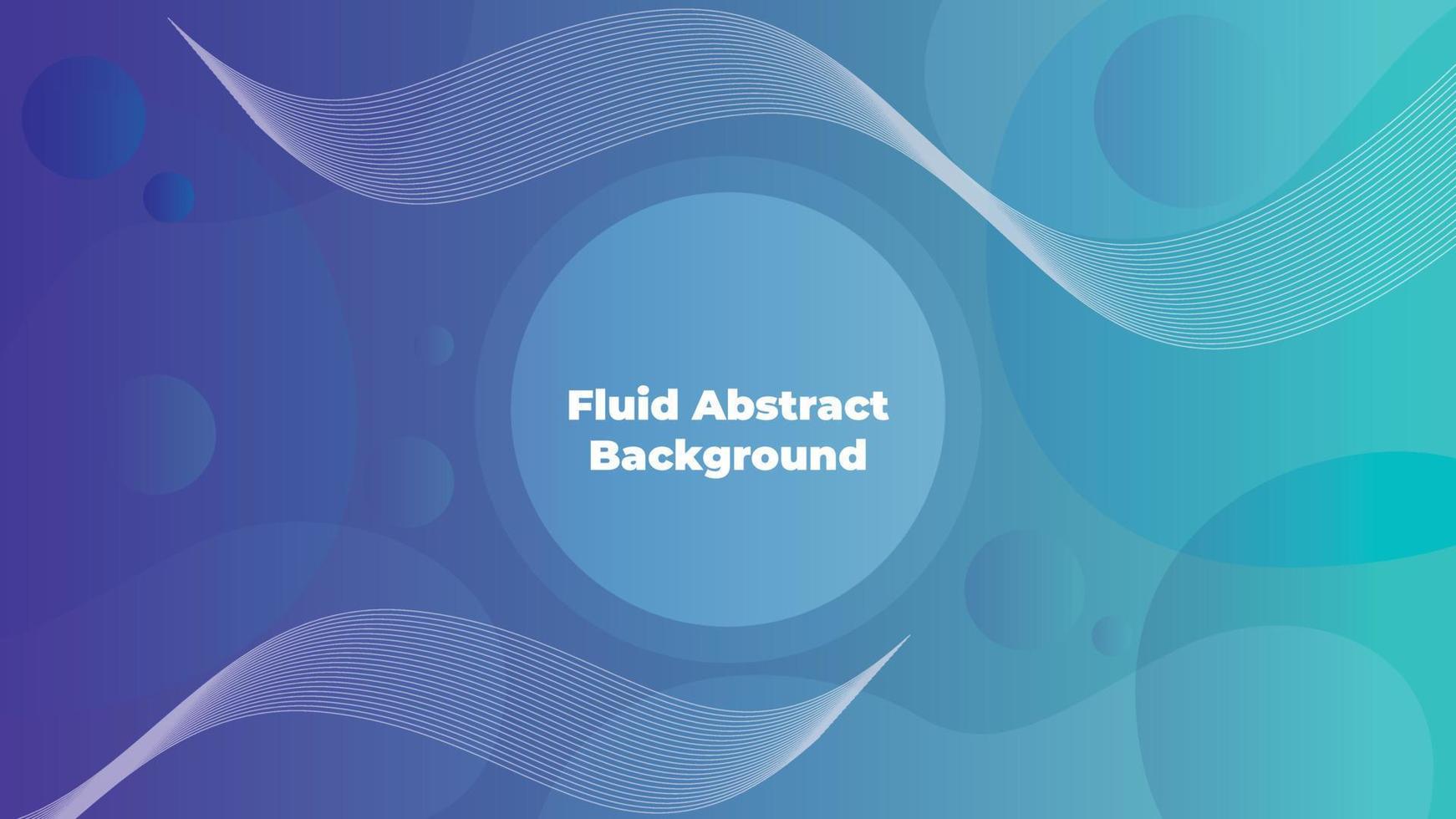 Abstract Fluid Blue background vector