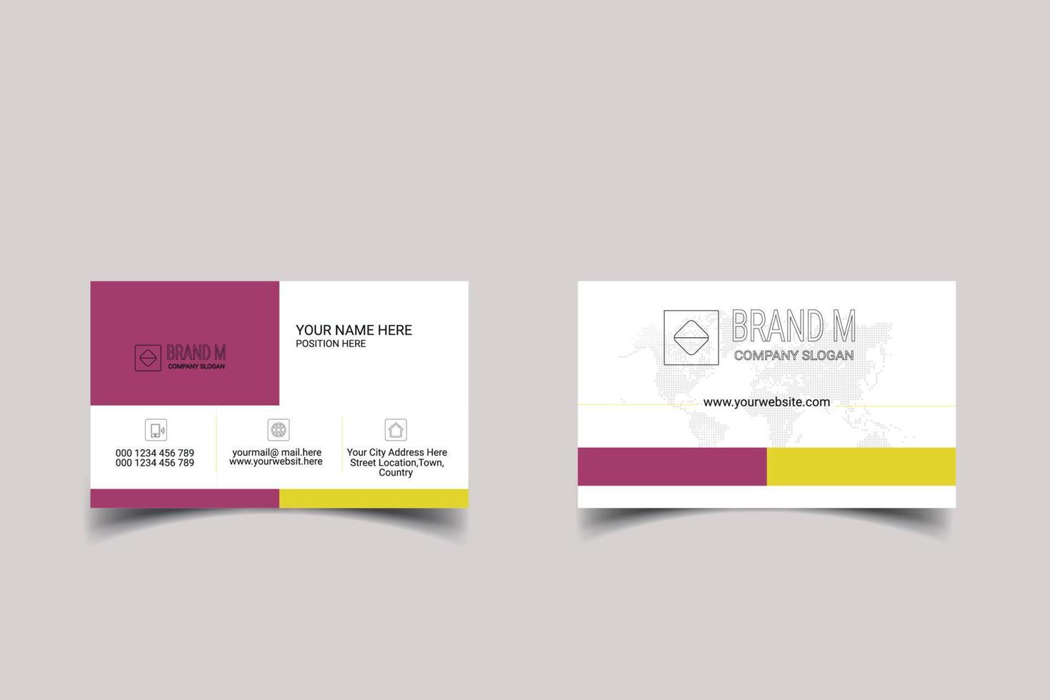 Business Card  template vector