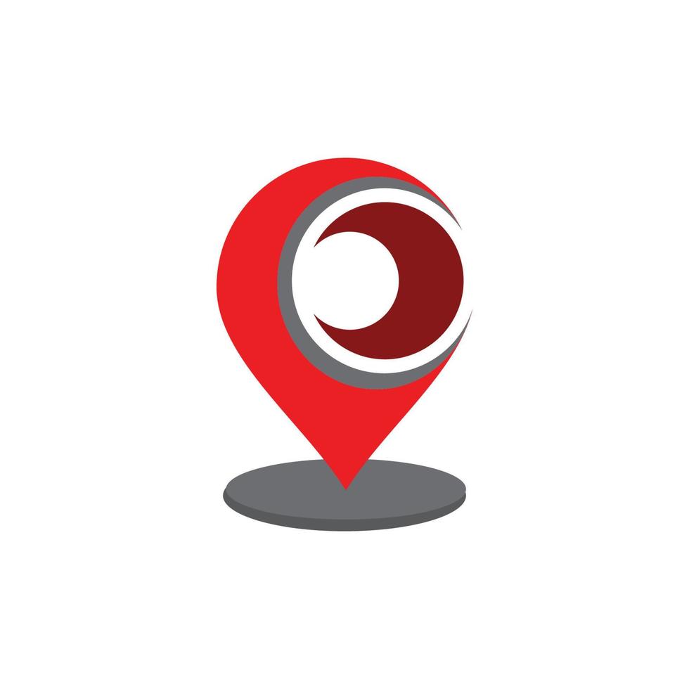 Location point Logo vector