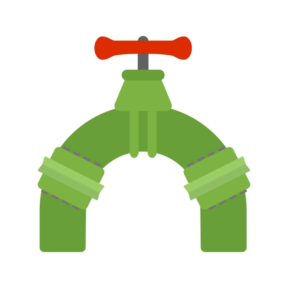 Valve II Flat Multicolor Icon vector