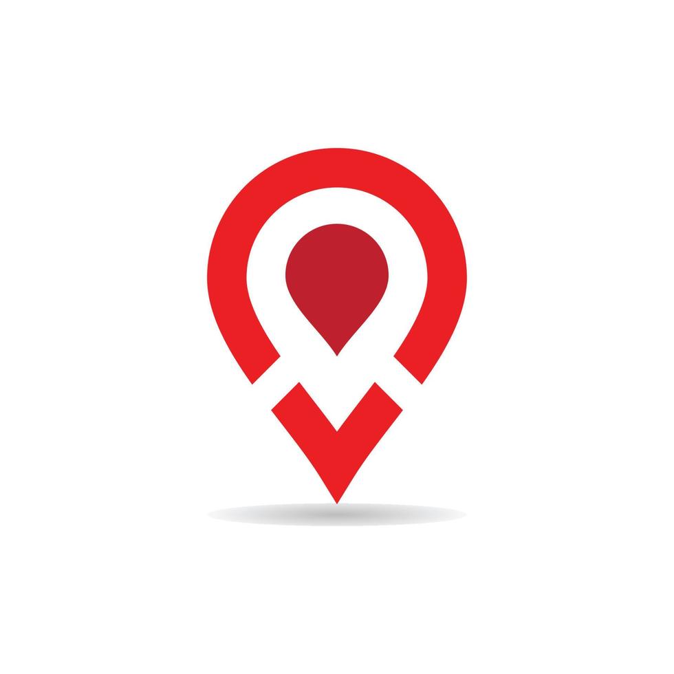 Location point Logo vector