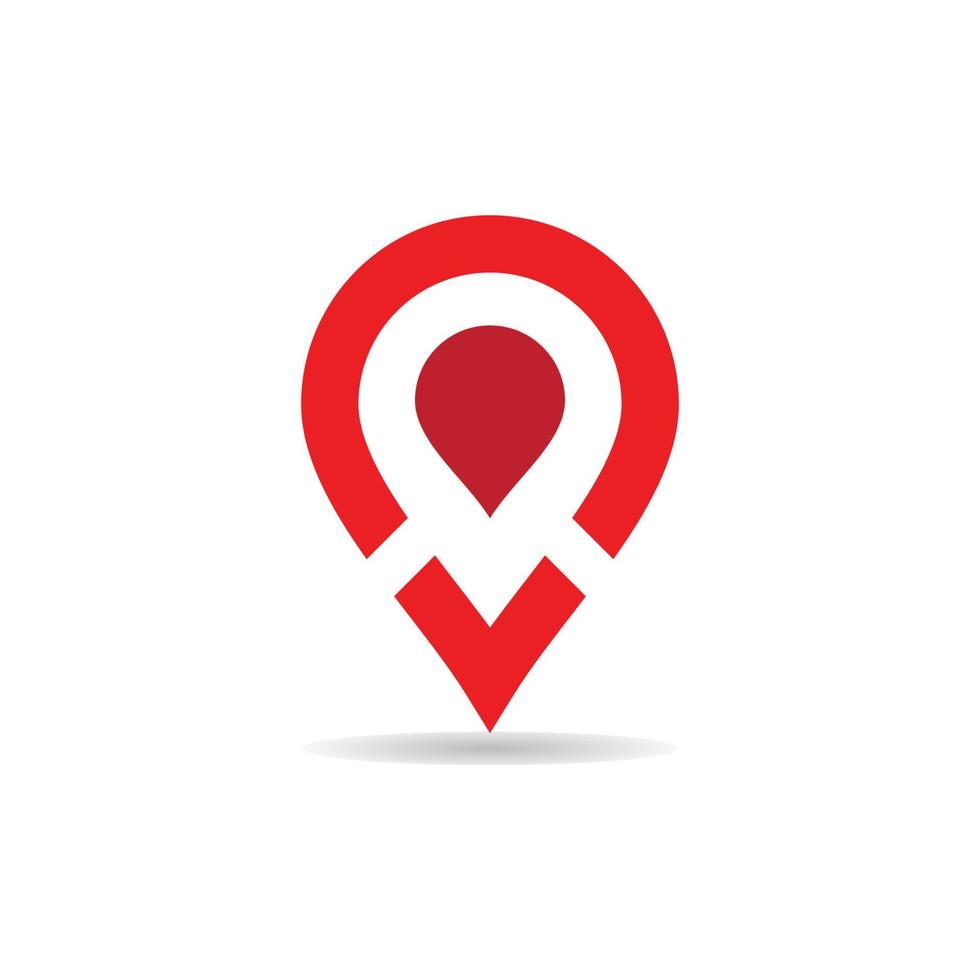 Location point Logo vector