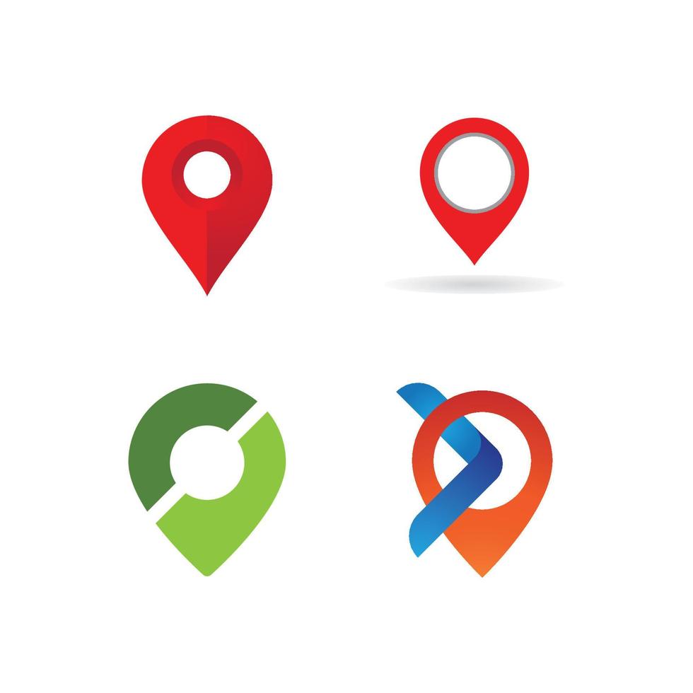 Location point Logo vector