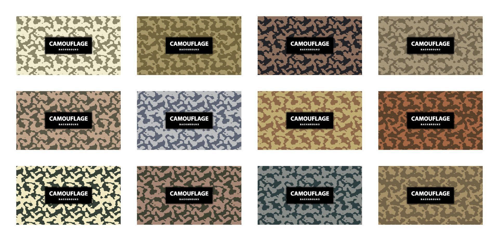 Military and army camouflage pattern background vector