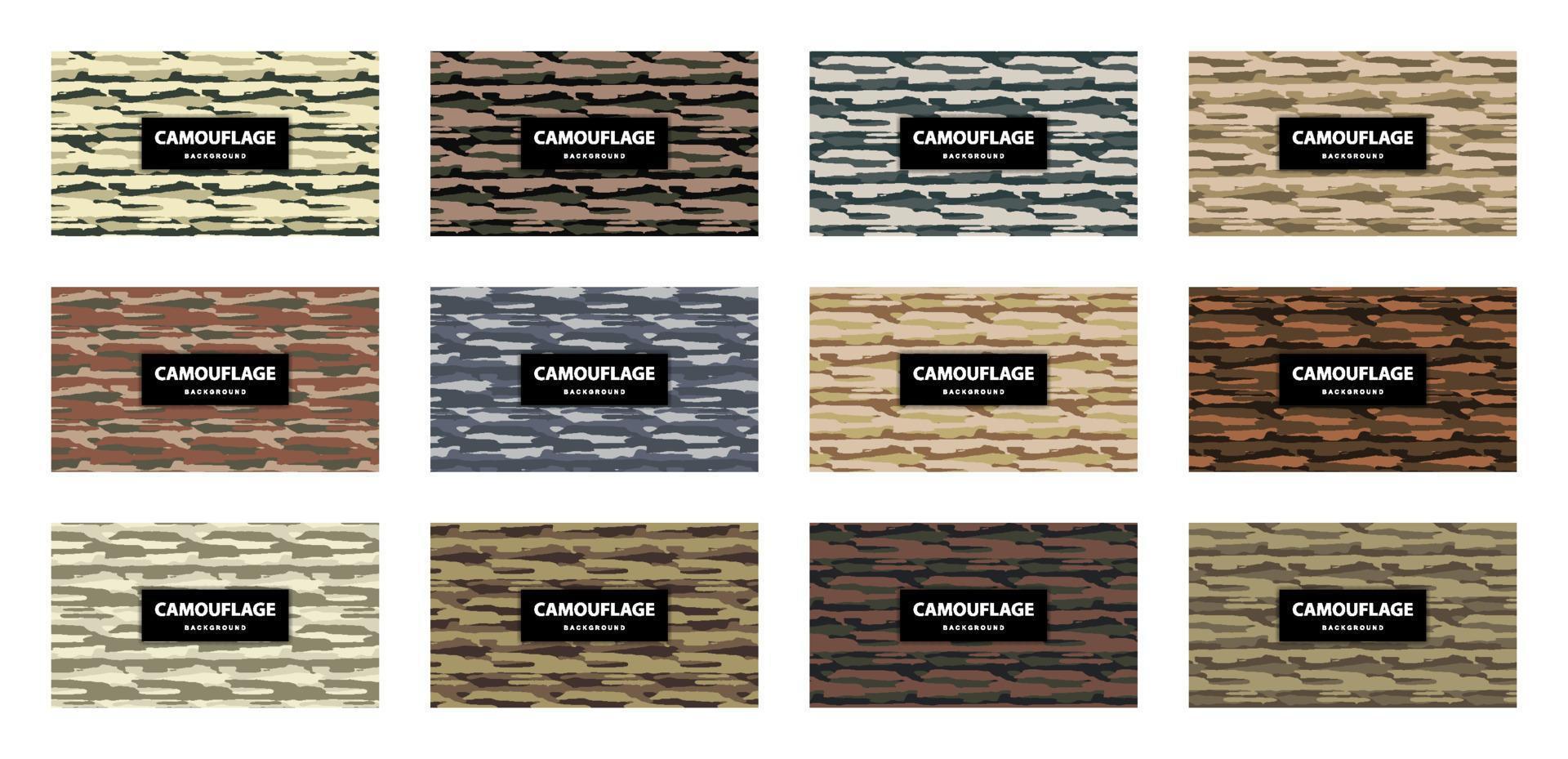Military and army camouflage pattern background vector