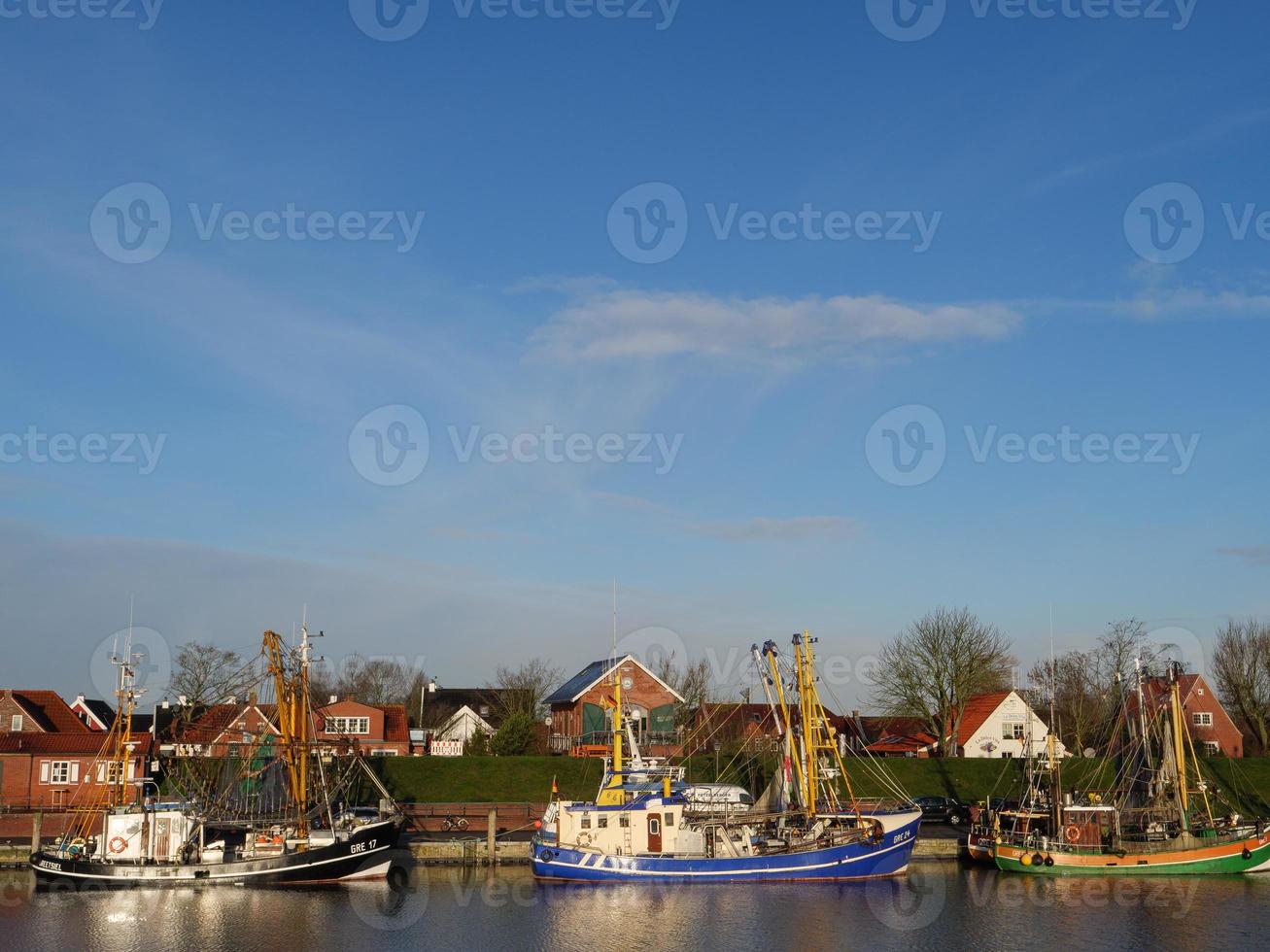 Greetsiel at the north sea photo