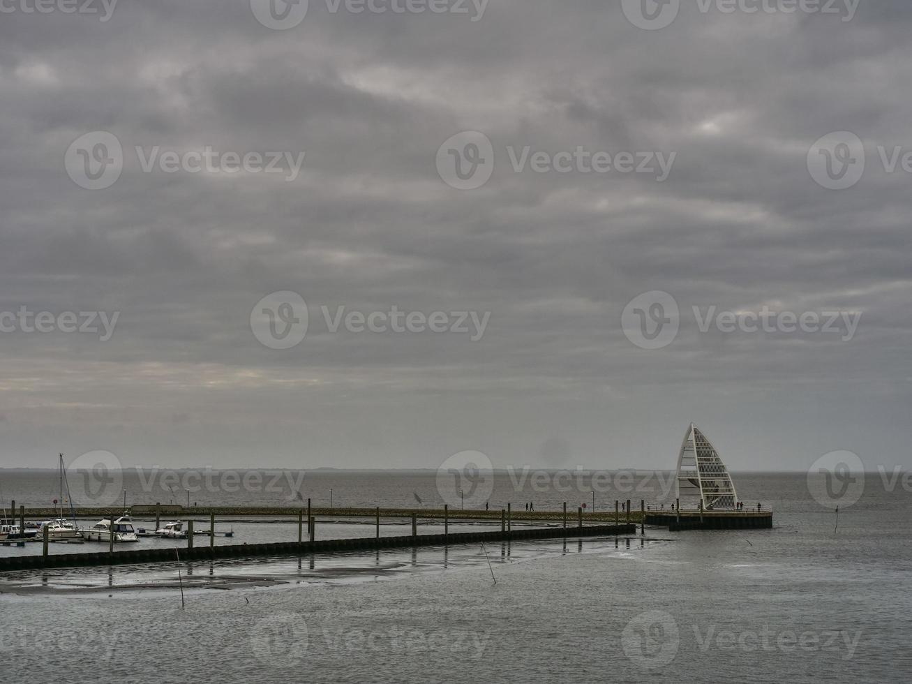 the island of Juist in the north sea photo