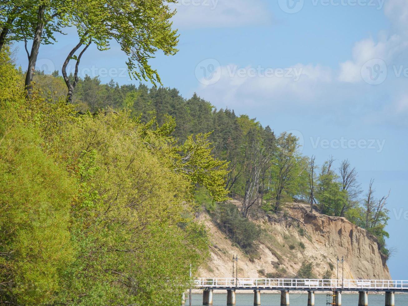 the baltic sea near gdansk in poland photo