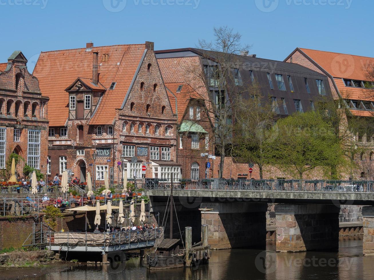 the old city of Lueneburg in northern Germany photo