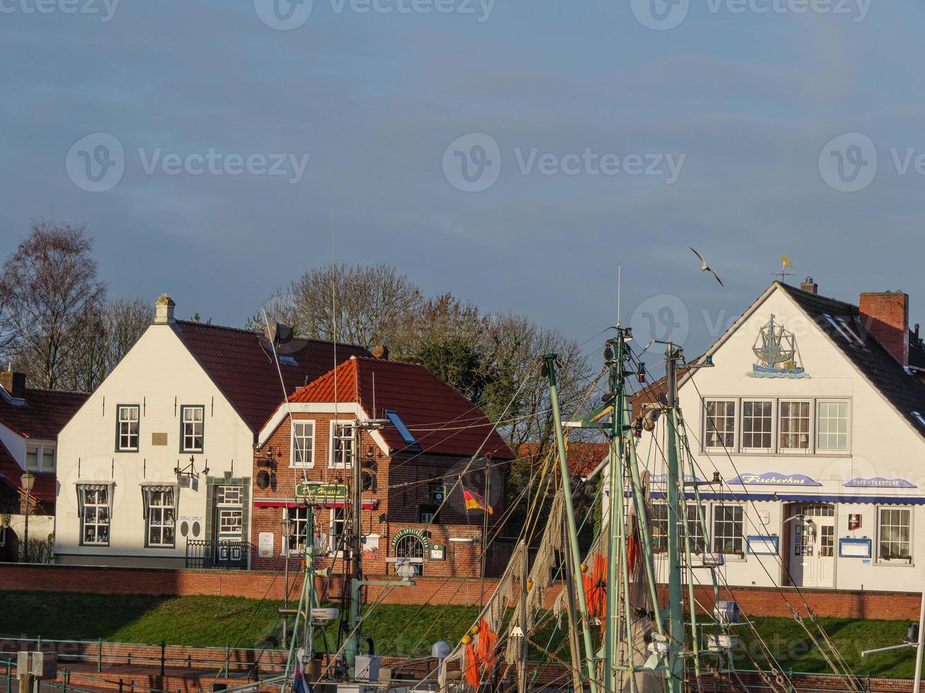 Greetsiel at the north sea photo