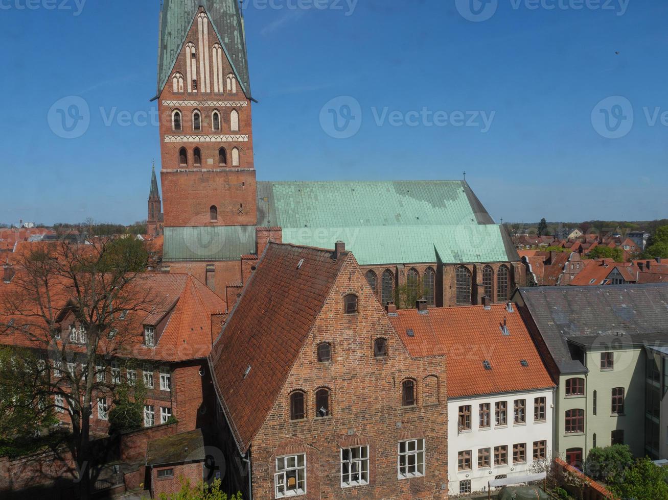 the old city of Lueneburg in northern Germany photo