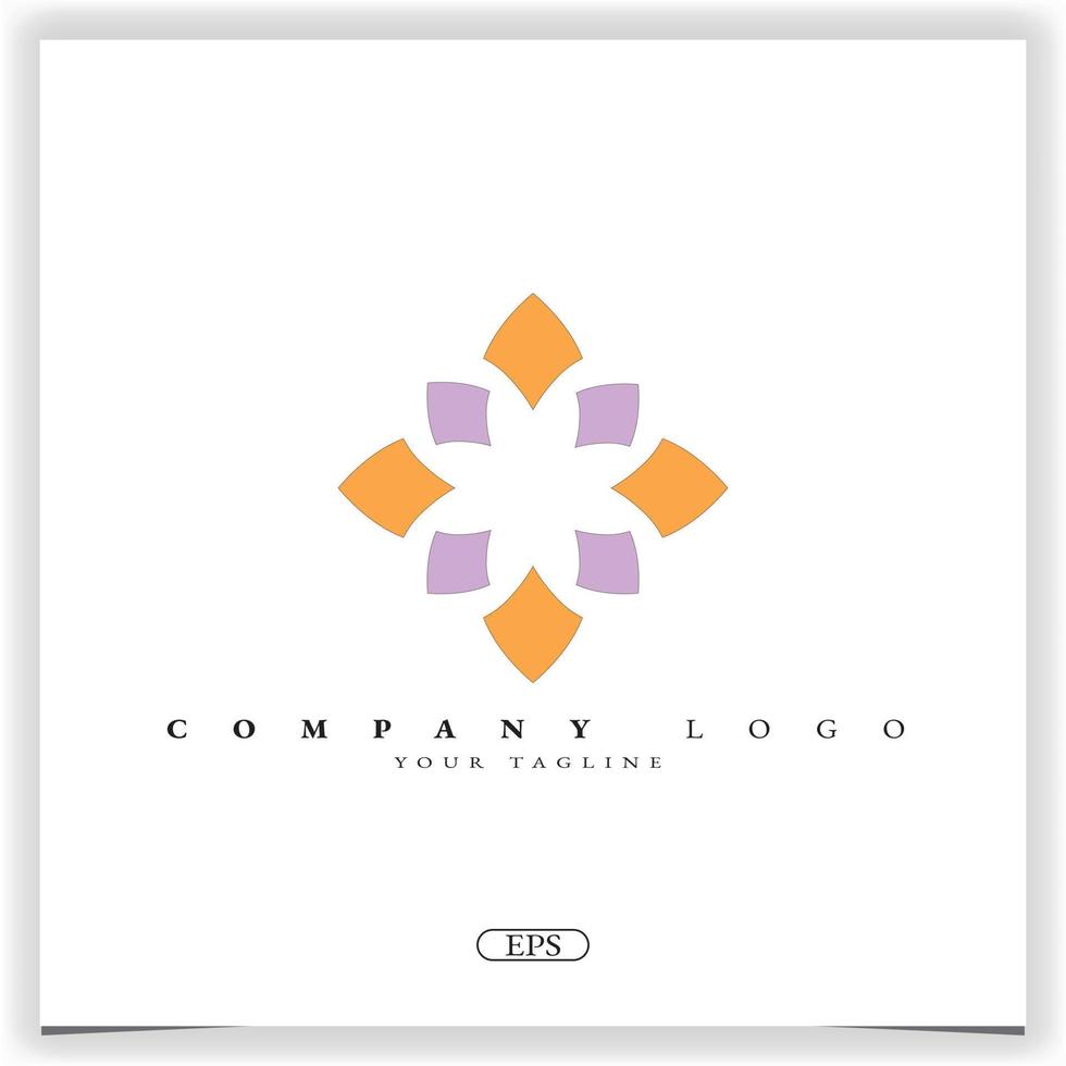 abstract company logo premium elegant template vector eps 10
