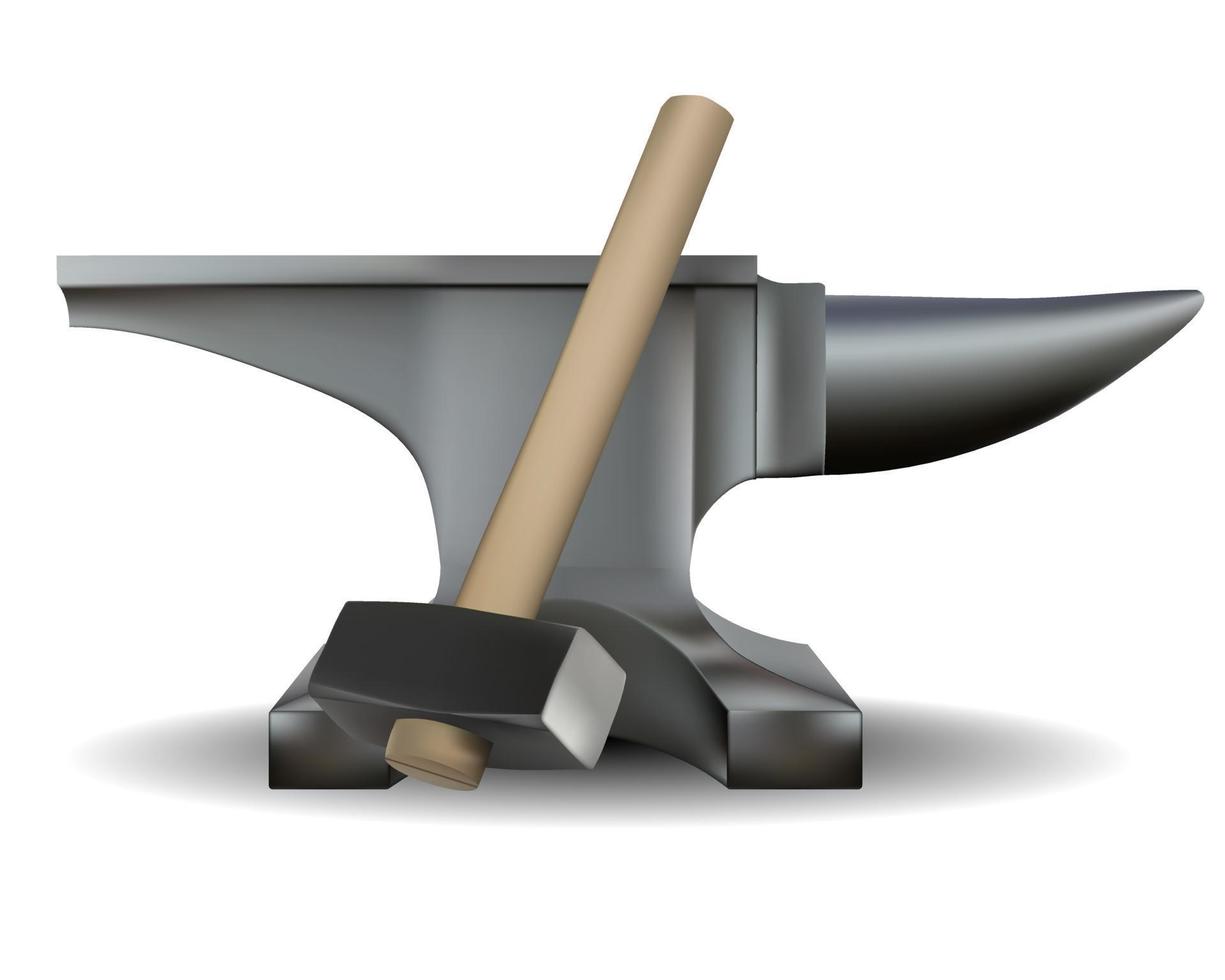 Anvil and online hammer