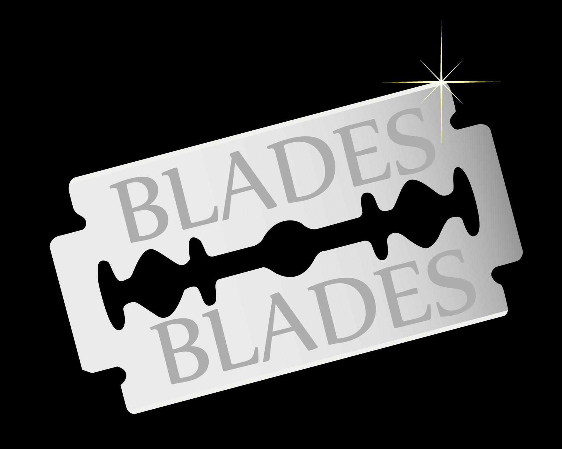 razor blade on a black background 7723650 Vector Art at Vecteezy