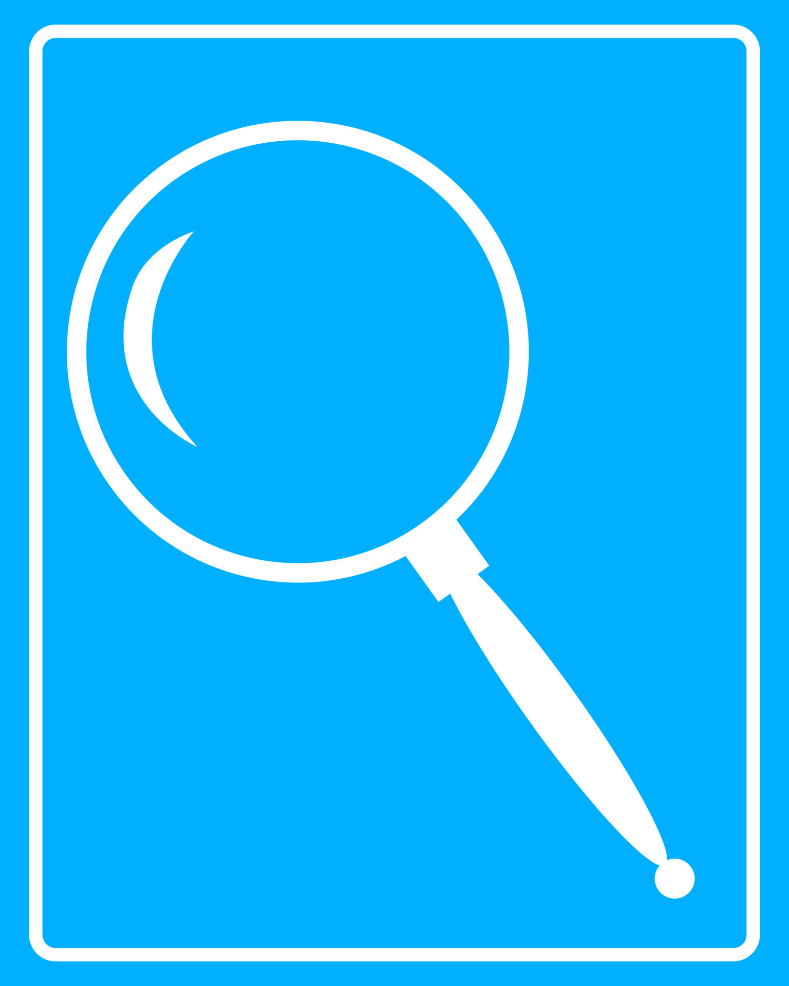 white magnifying glass icon 7723732 Vector Art at Vecteezy