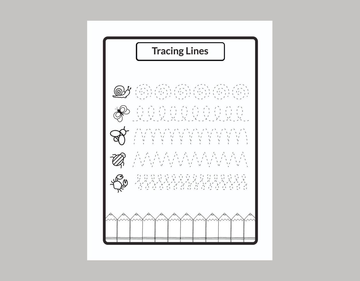 Activity book pages vector