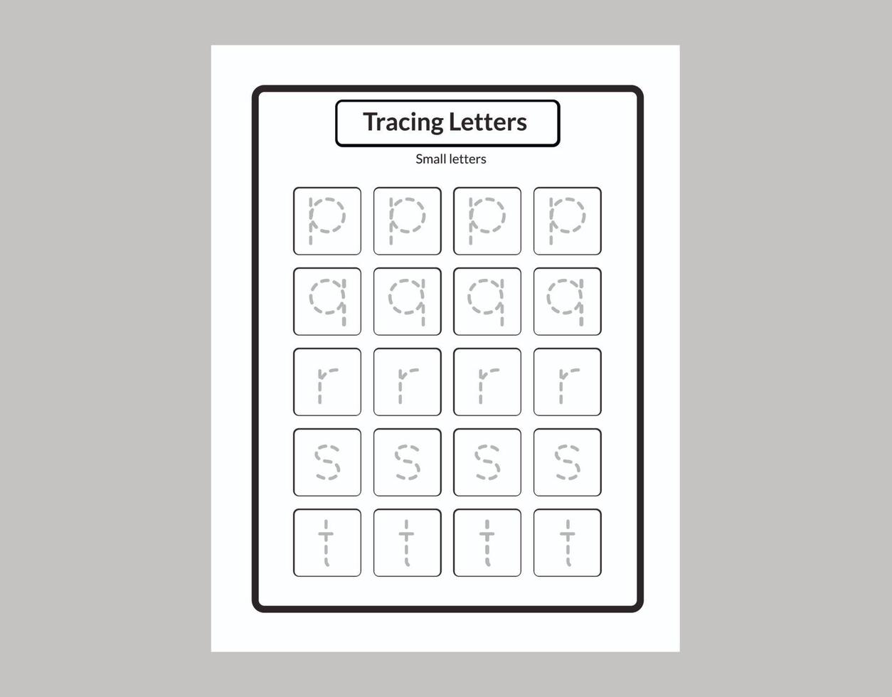 Activity book pages vector