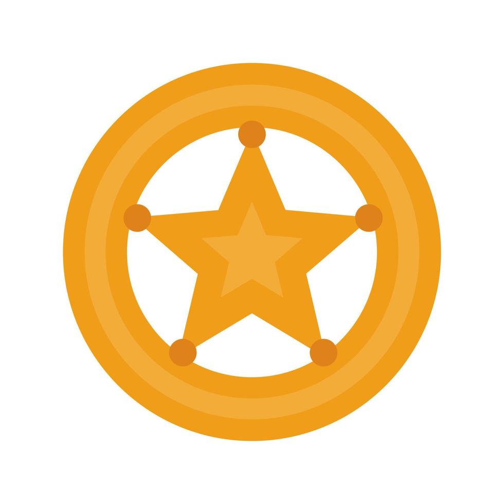Badge Flat Multicolor Icon vector