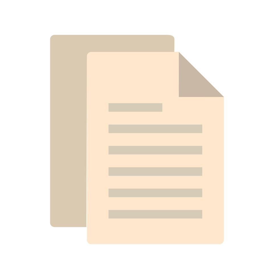 Articles Flat Multicolor Icon vector