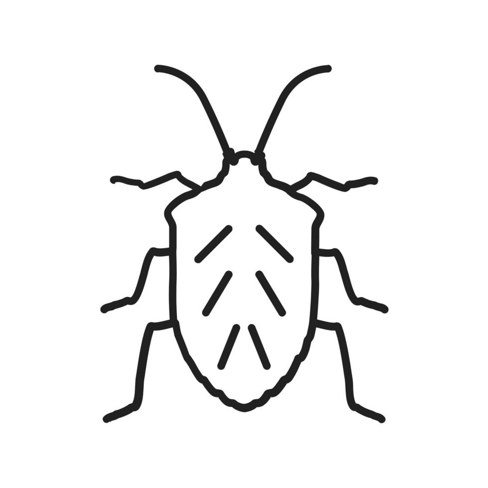 Insect Line Icon vector