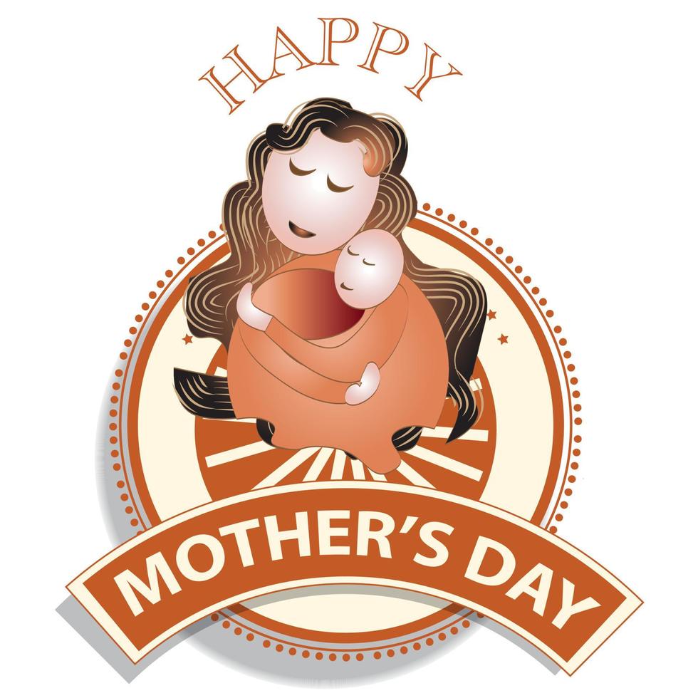 Mothers Day Sign vector